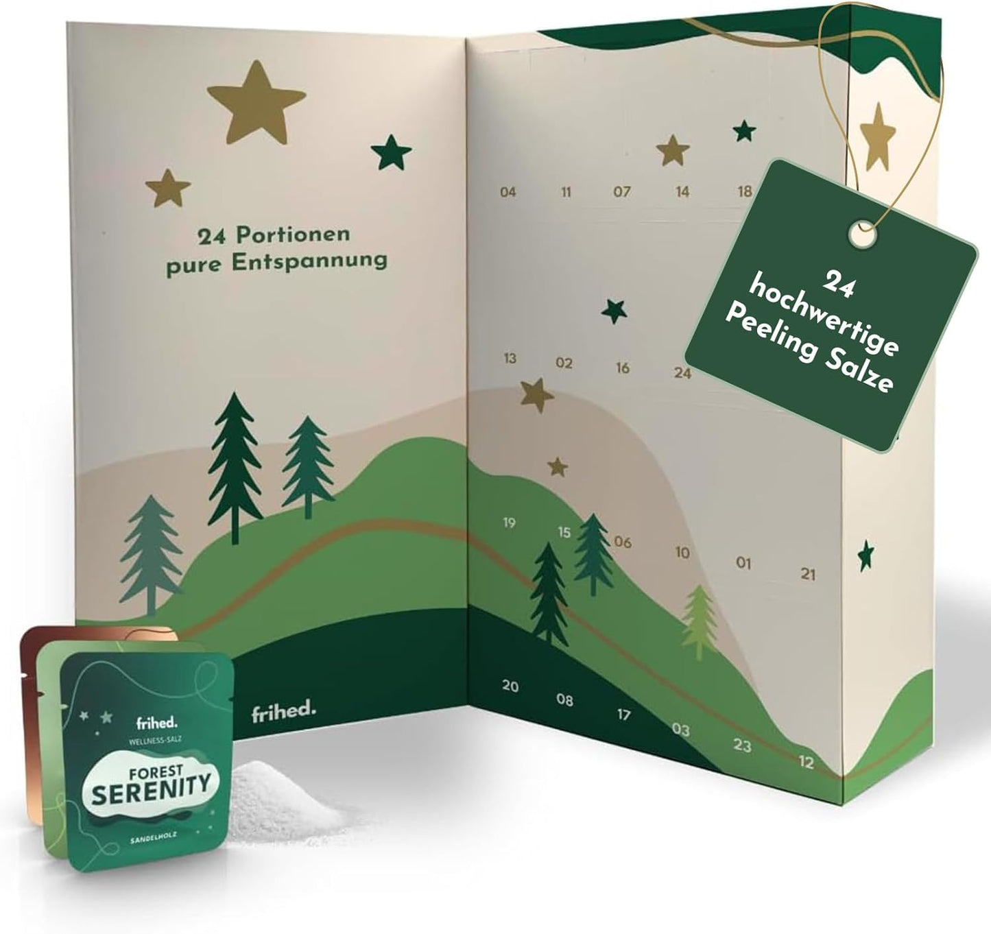 Sauna Wellnesssalze Adventskalender 2024