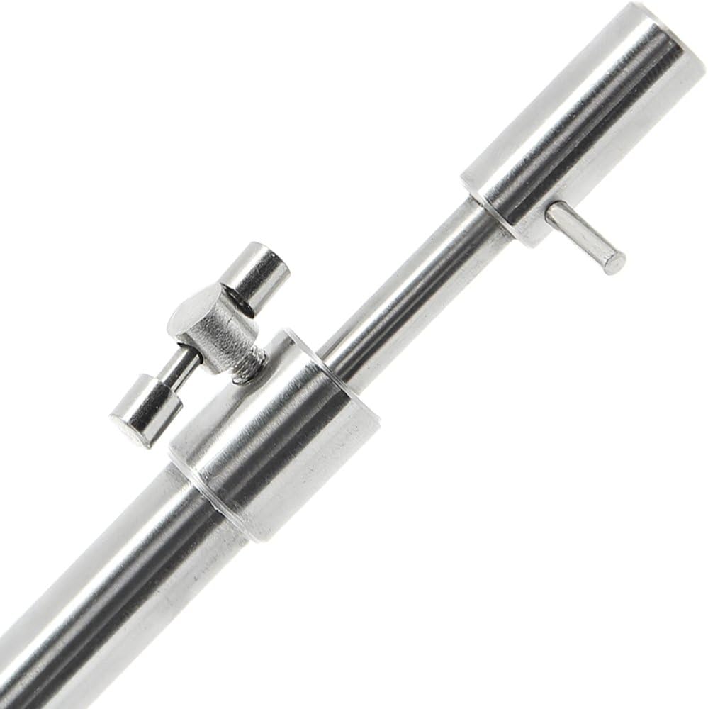 4 Stück Rutenhalter Bankstick 50-90cm