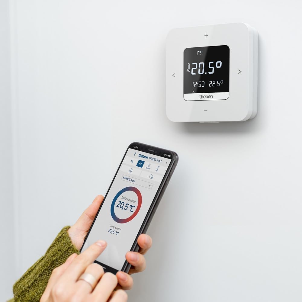 Digital-Uhrenthermostat RAMSES 812 für Raumtemperatursteuerung, RAMSES 812 (Netzversion)