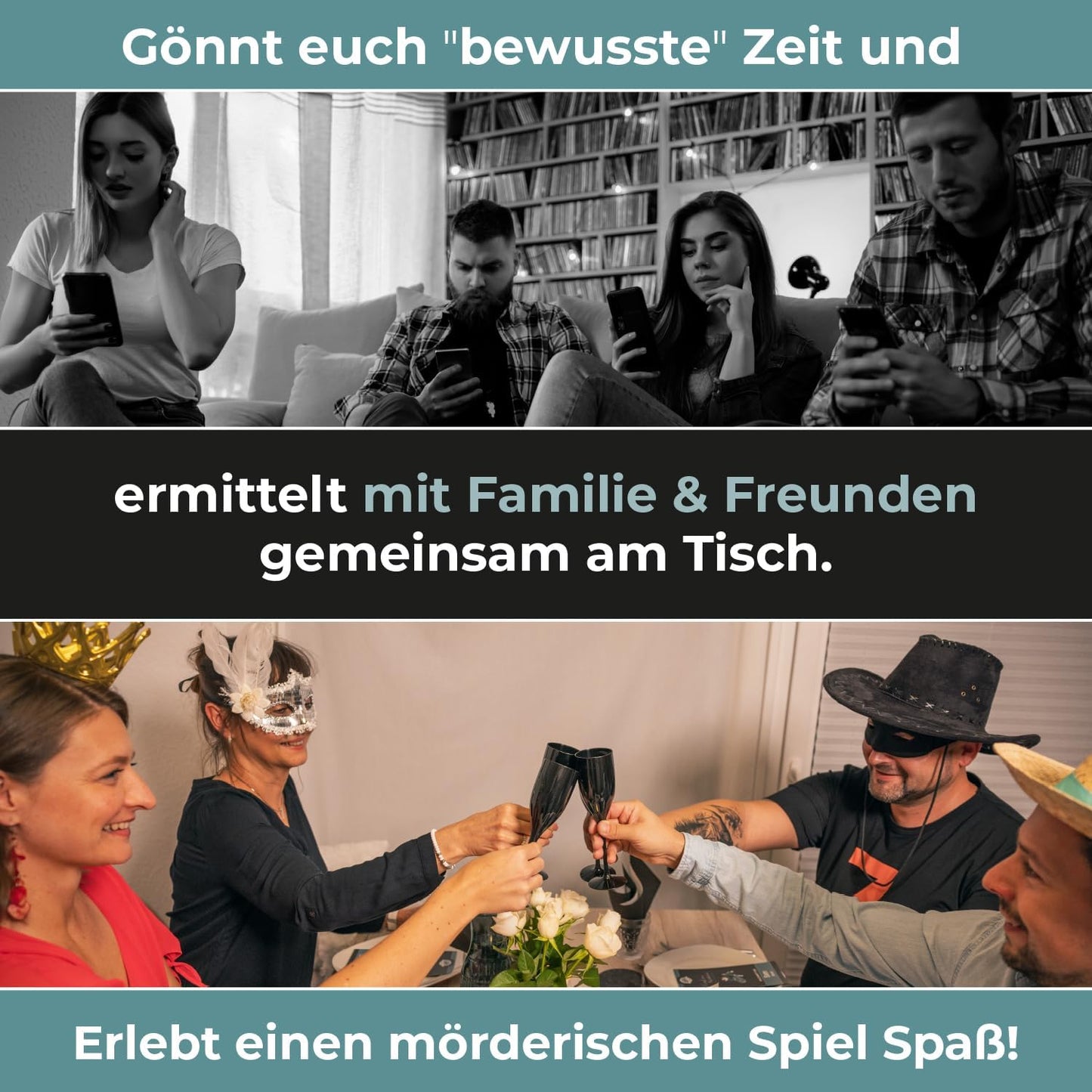 Mord im Kostüm - Krimidinner-Spiel