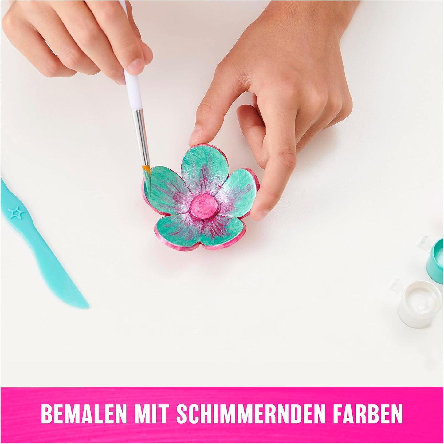 Clay Your Way Töpferset, Pottery Cool Clay Craft Kit