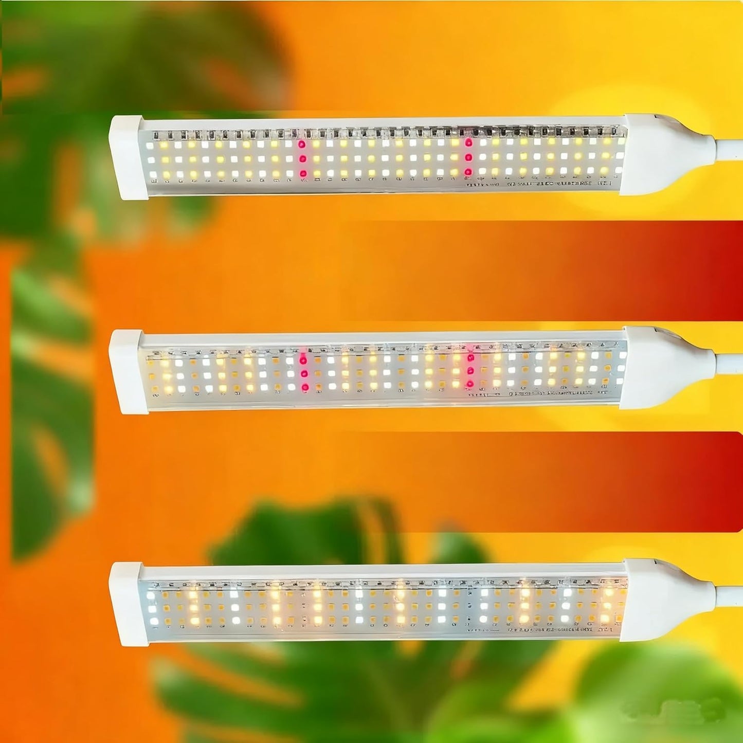 LED-Pflanzenlampe mit Ständer und Zeitschaltuhr, 420 LEDs Stand