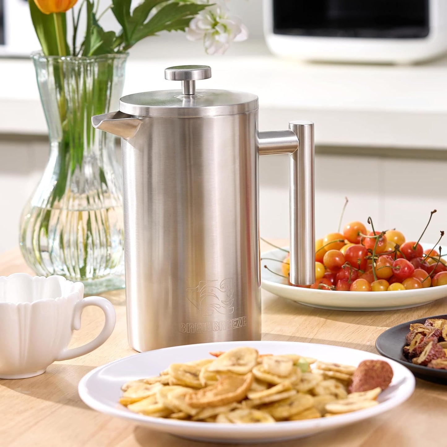 French Press, Mattsilber 1 Liter