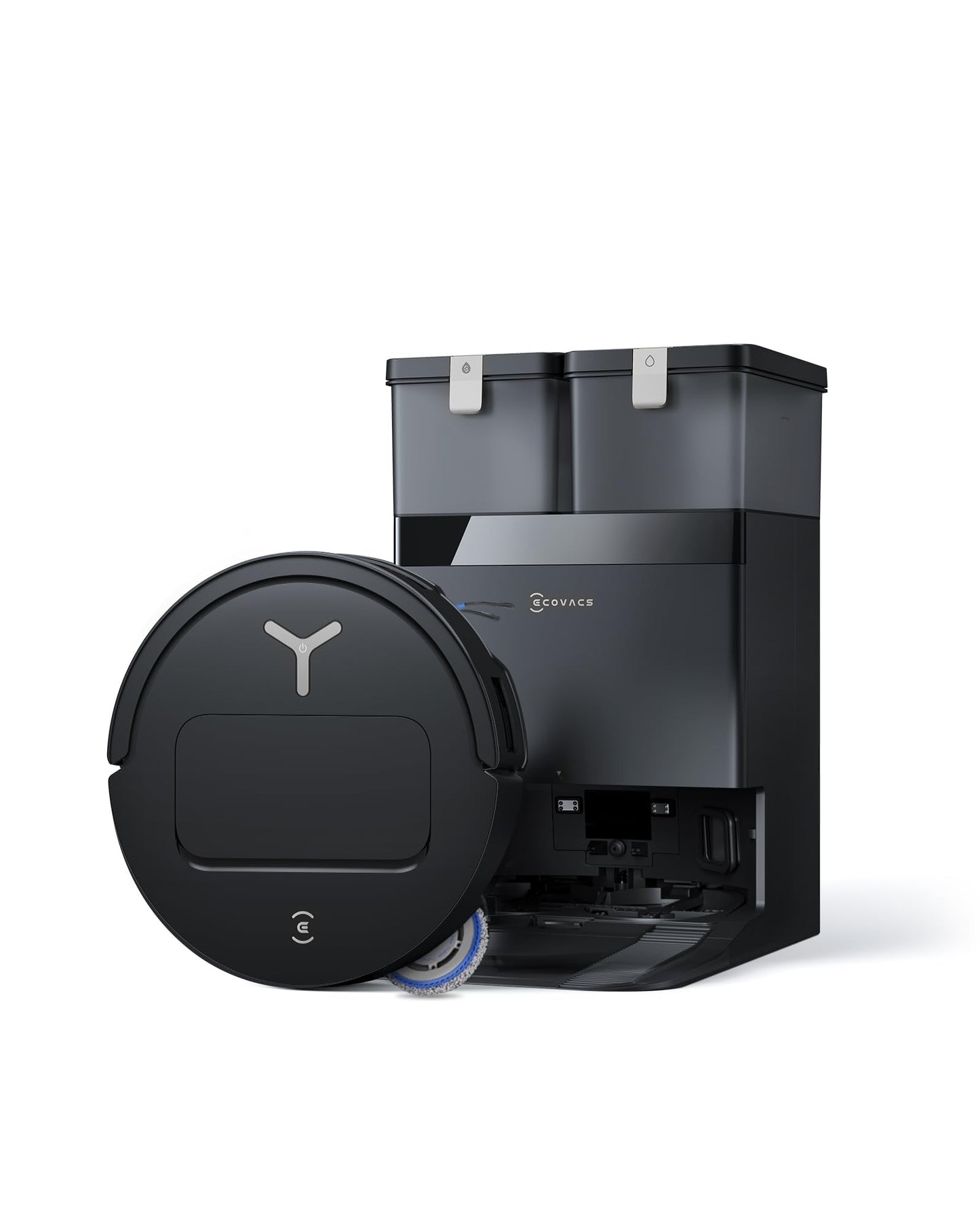 DEEBOT T50 Omni Saugroboter mit Wischfunktion, Mattschwarz