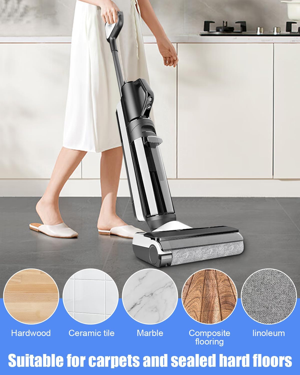 Zubehörset für Tineco Floor One S5 Combo, S5 Combo