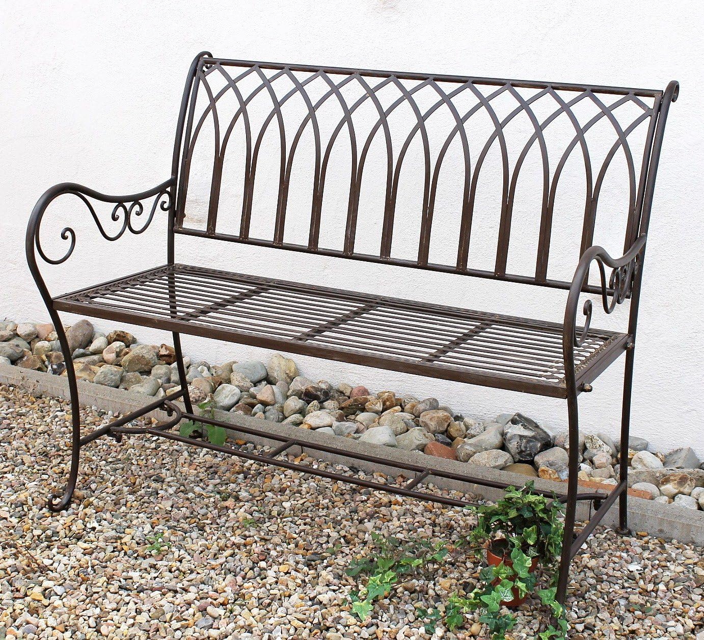 Wetterfeste Gartenbank Romina