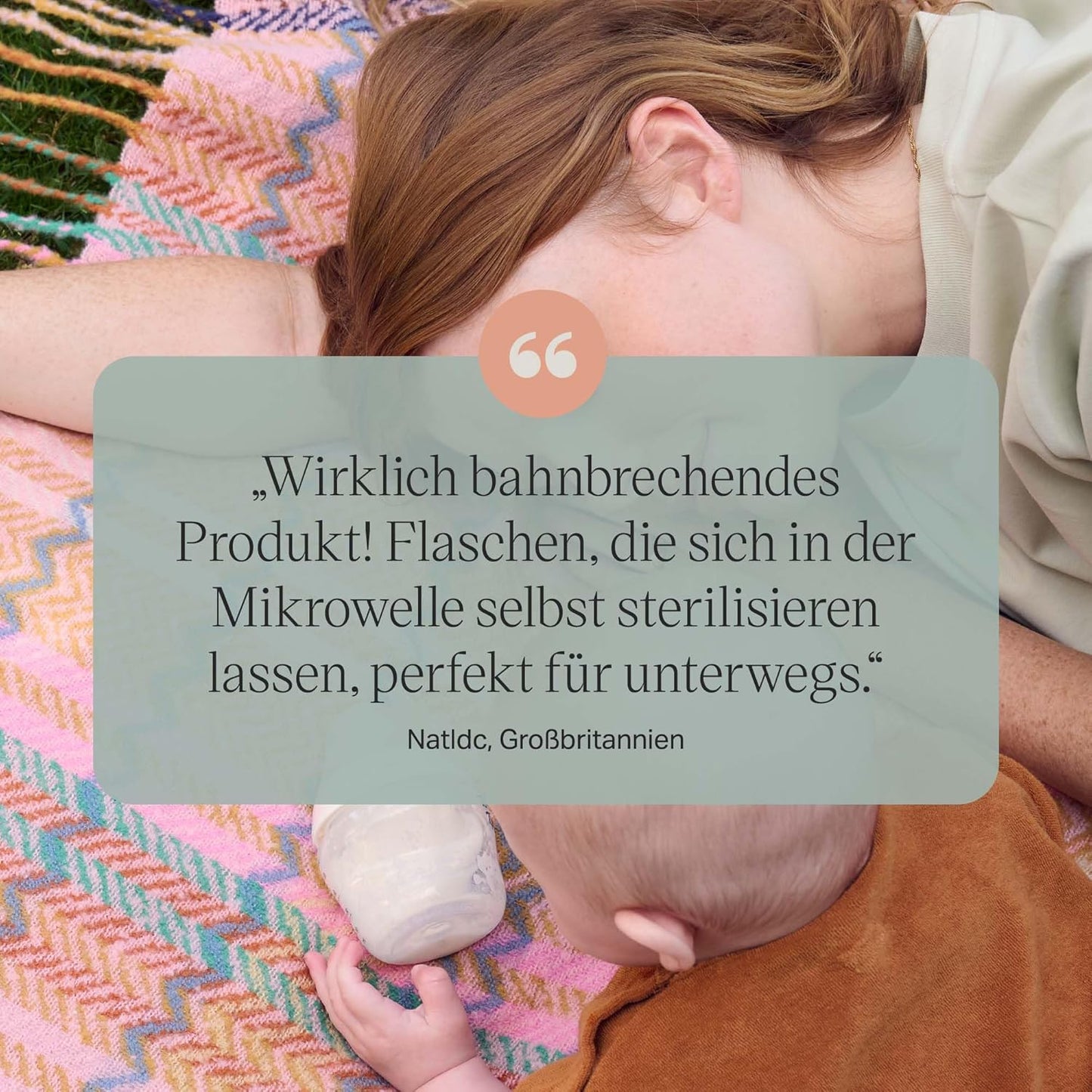 Flaschen-Satz Advanced Anti-Colic, Blau