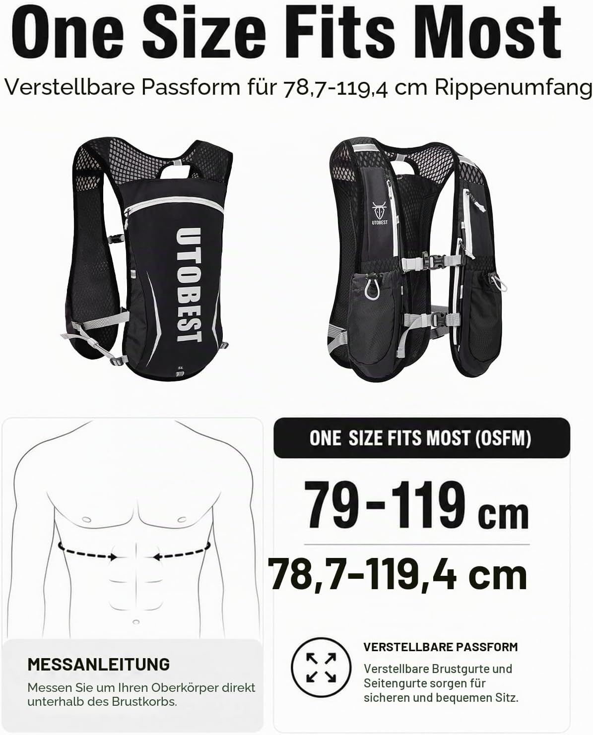 Trinkrucksack, Rot