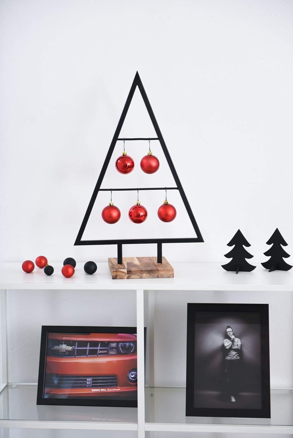 Dekoweihnachtsbaum Noel, 58 cm Schwarz