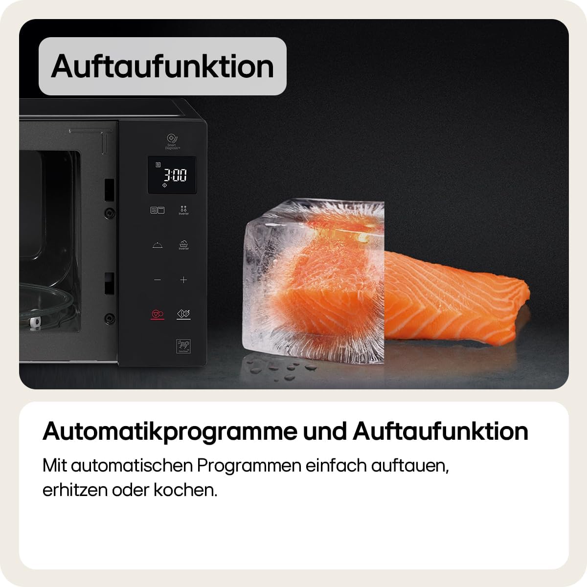 MH6535GDS Mikrowelle mit Grill und Smart Inverter