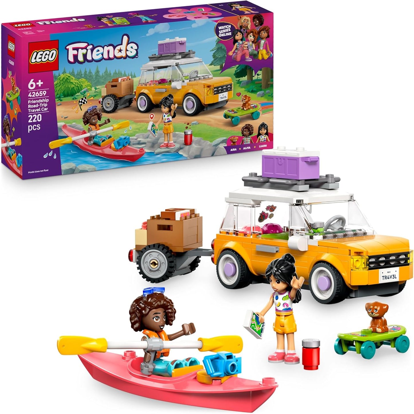 Abenteuertrip mit Freunden, Friendship Road-trip Travel Car 42659