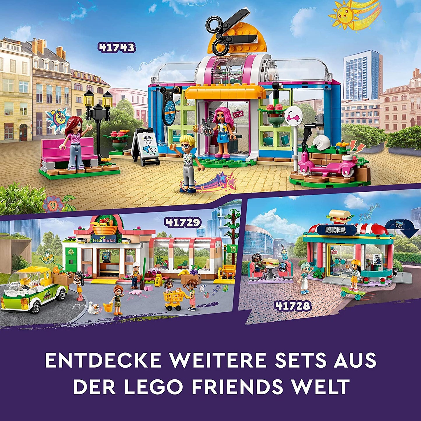 41743 Friends Friseursalon, Konstruktionsspielzeug, Single