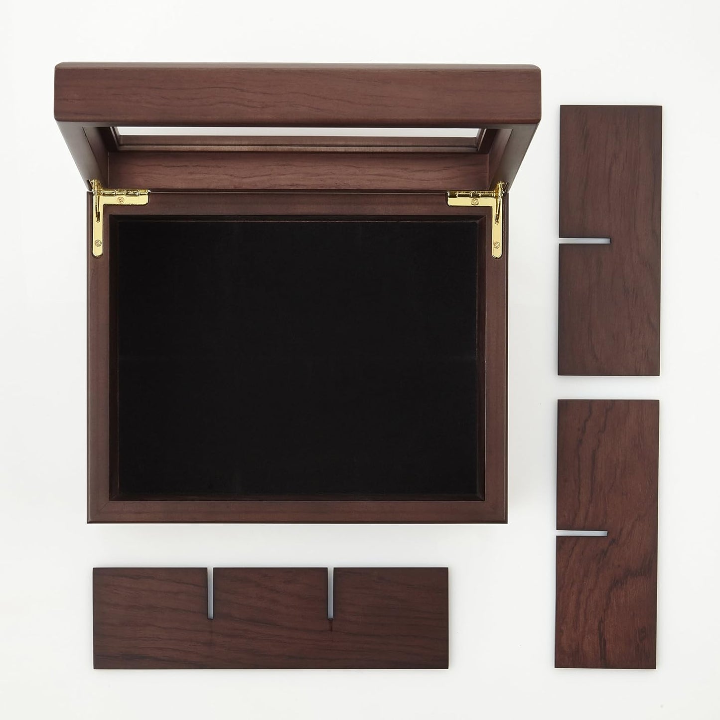 Tee-Aufbewahrungs-Box, Walnut 6-Compartment