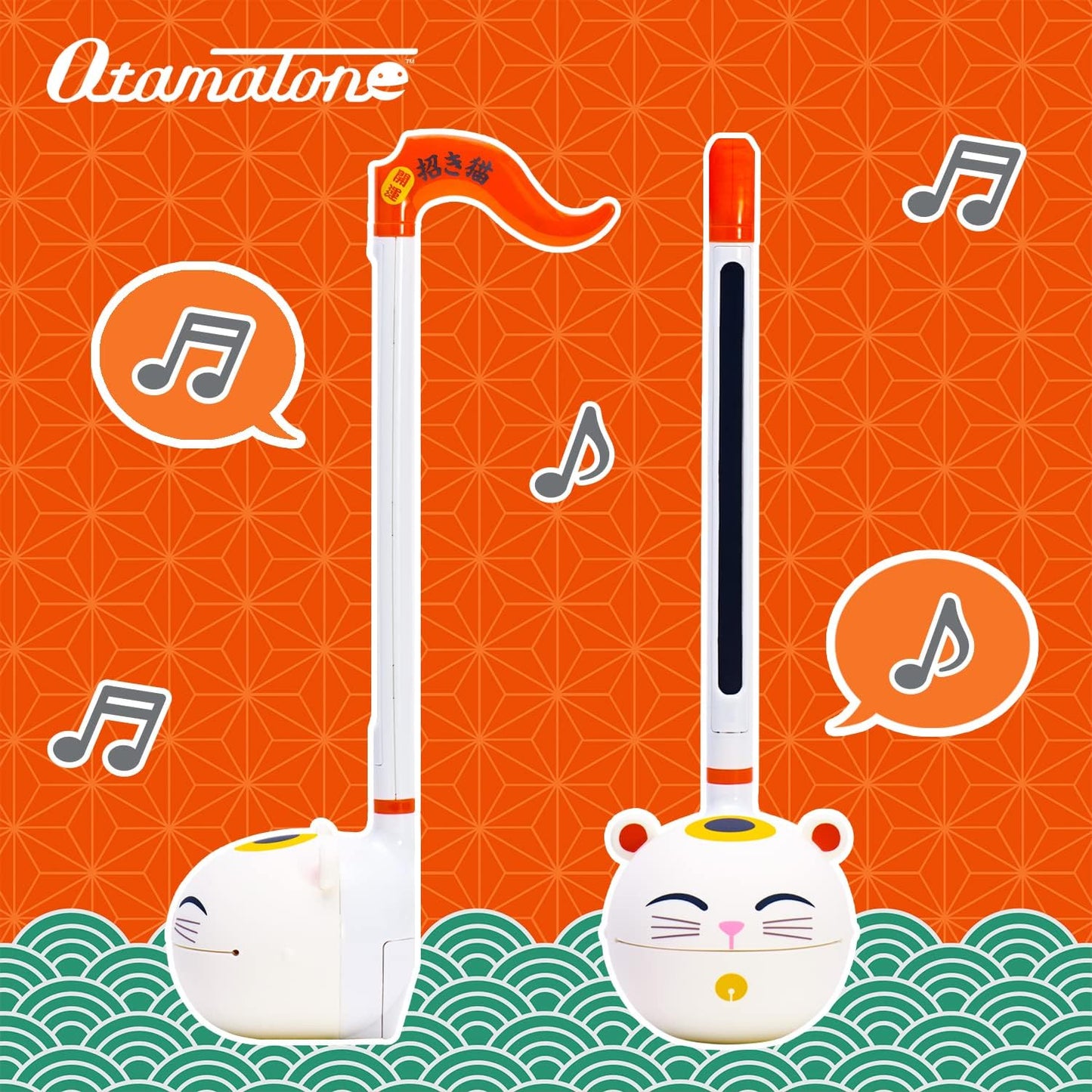 Elektronisches Musikspielzeug Synthesizer Otamatone, Lucky Cat