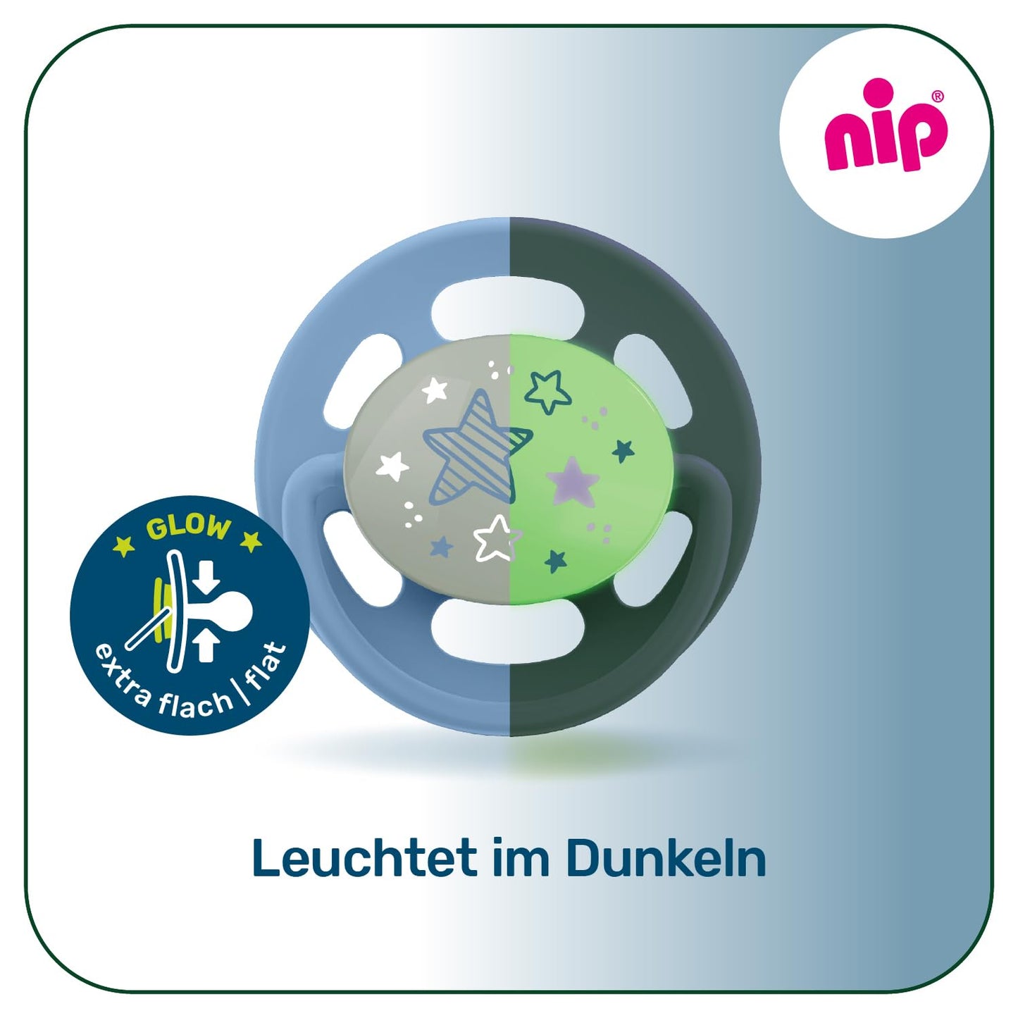 Leuchtender Schnuller im 4er-Pack (0-6 Monate), lila/rot Grösse 1 (0-6 Monate)
