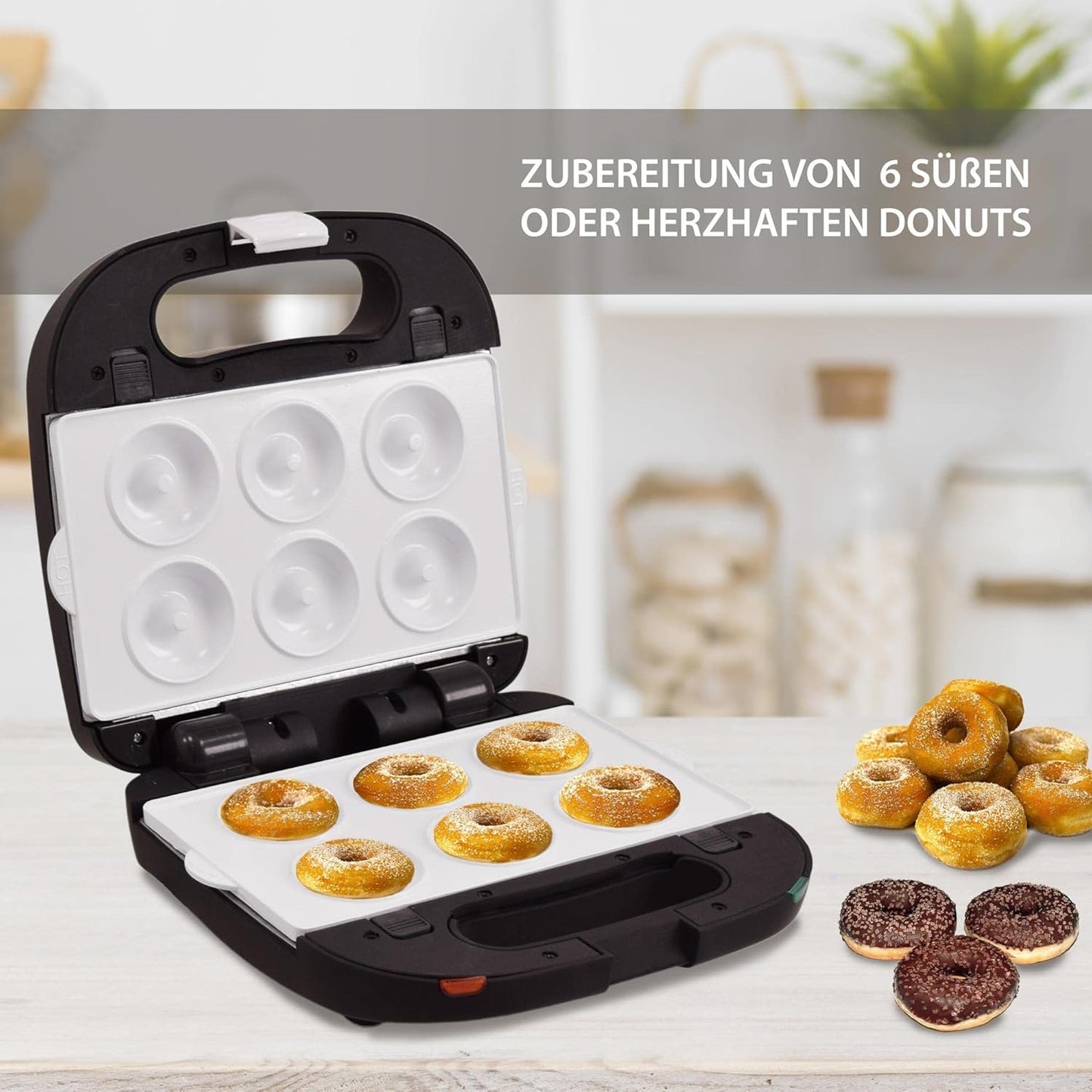 Donut Maker für 6 Donuts