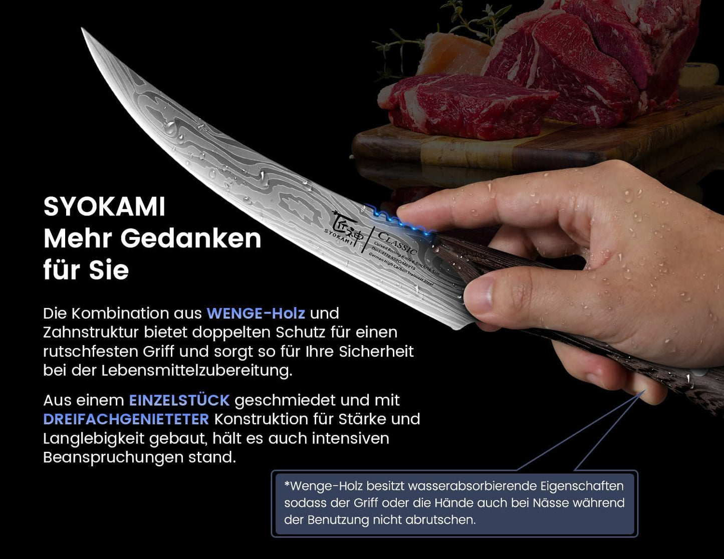 Ausbeinmesser, Ausbeinmesser 16,5cm
