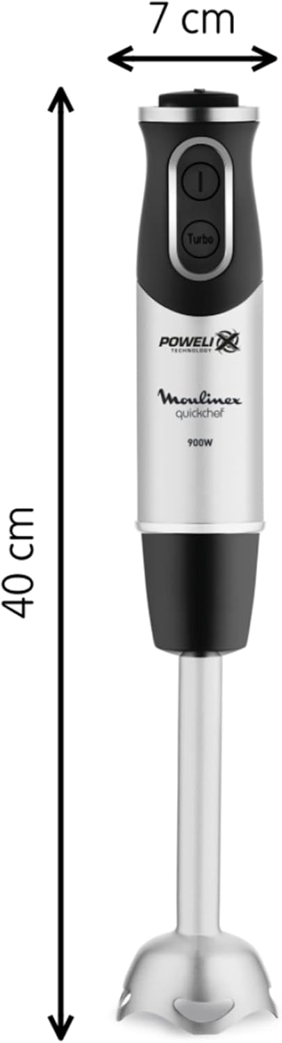 Quickchef 3-in-1 Stabmixer Set mit Zubehör, 3 Zubehörteile