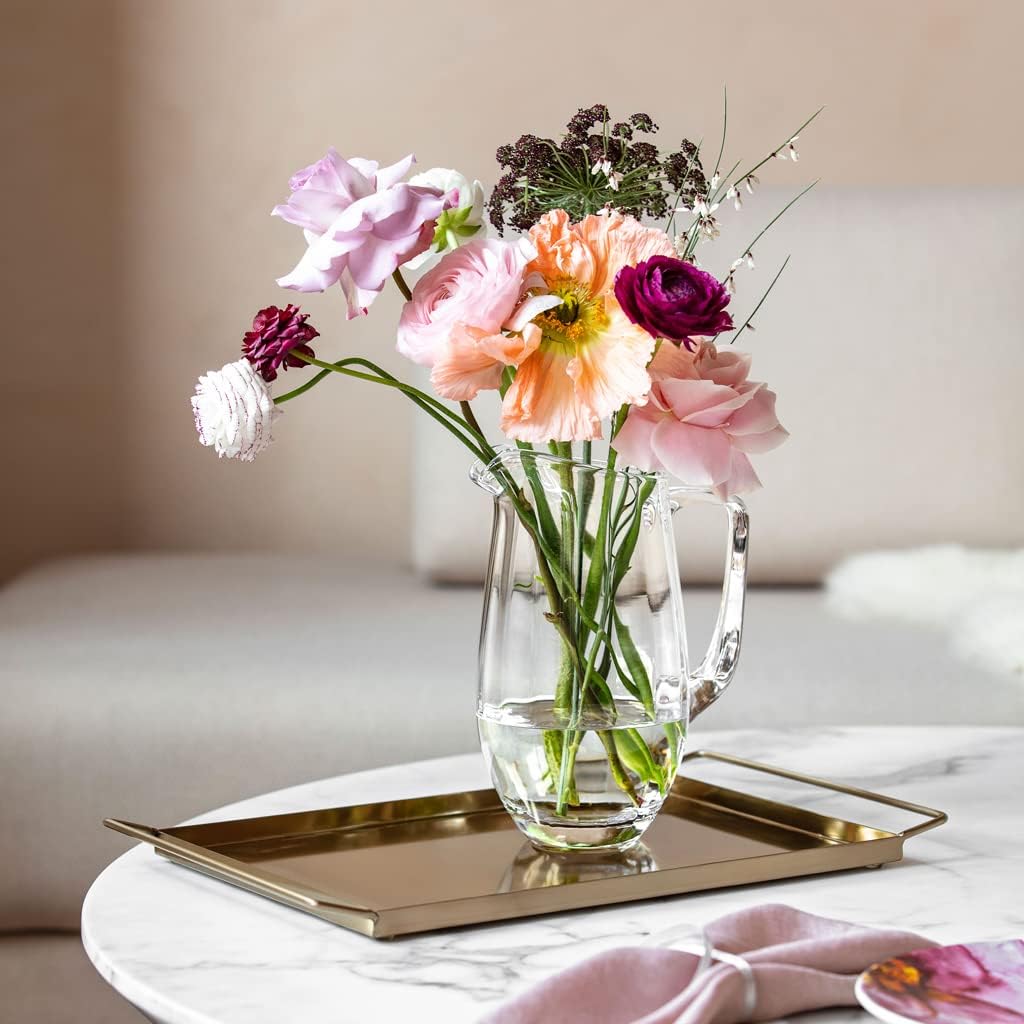 Rose Garden Glaskrug, Transparent Krug