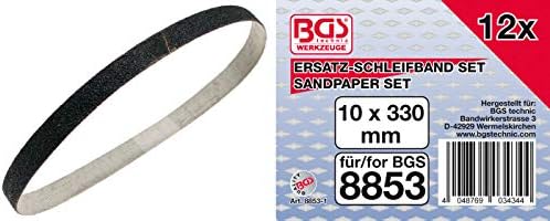 Druckluft-Bandschleifer für 10 mm Schleifbänder, Bandschleifer ; Single