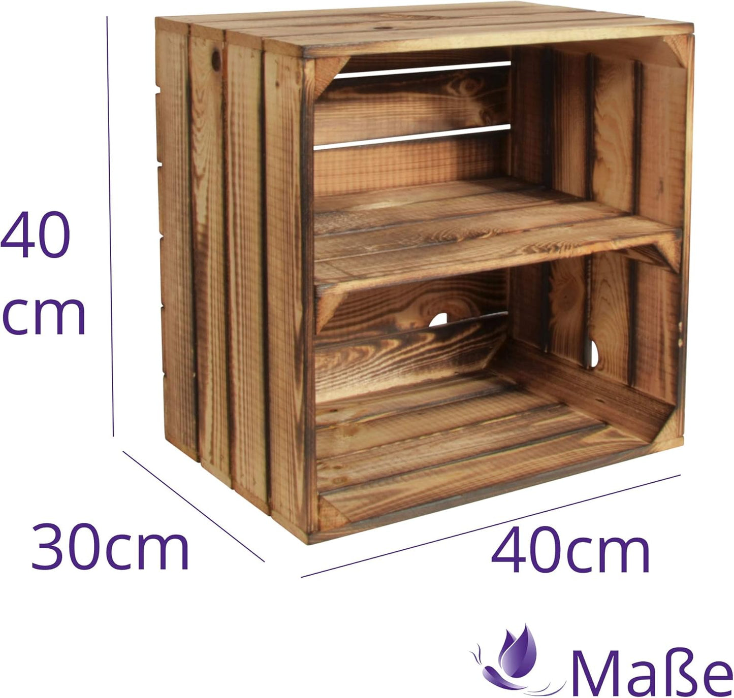 Weinregal-Set, 3 1x Geflammt Regal