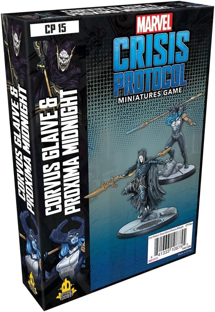 Marvel Crisis Protocol: Corvus Glaive & Proxima Midnight, 2. Character Packs, Charakterpaket: Corvus Glaive und Proxima Midnight