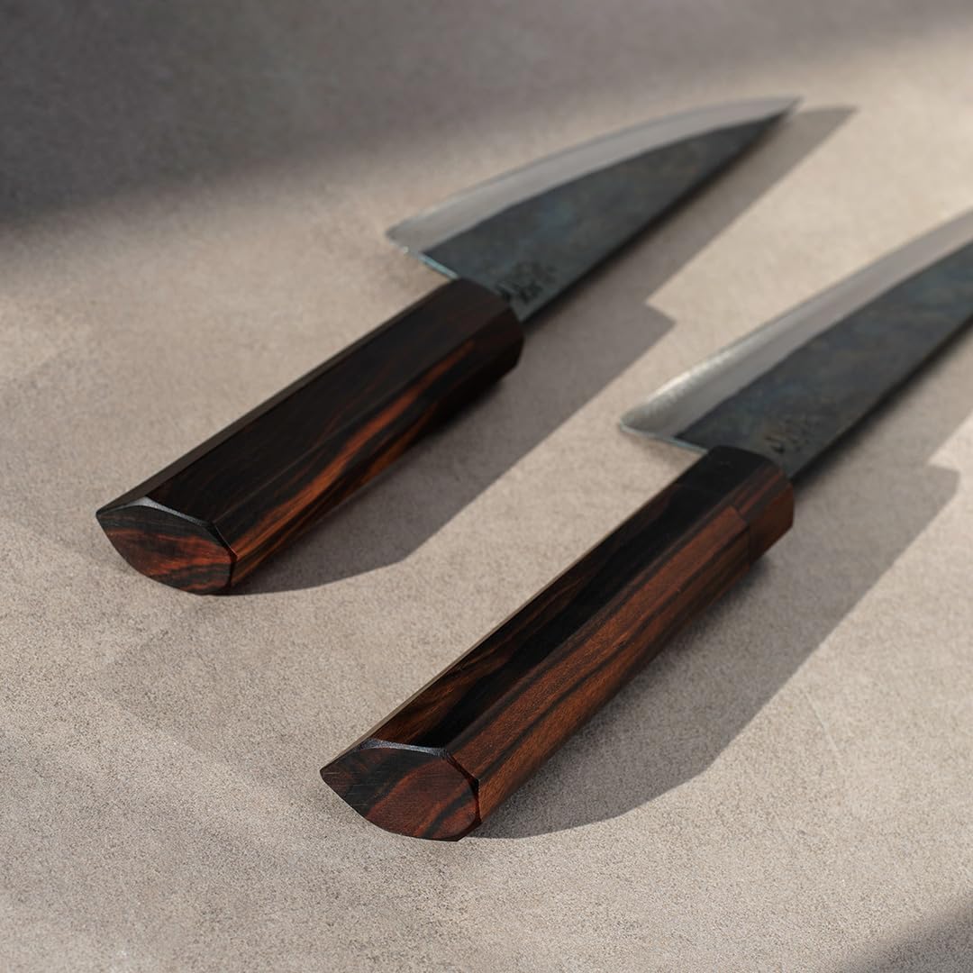 Allzweck- und Gemüsemesser-Set, Ebenholz
