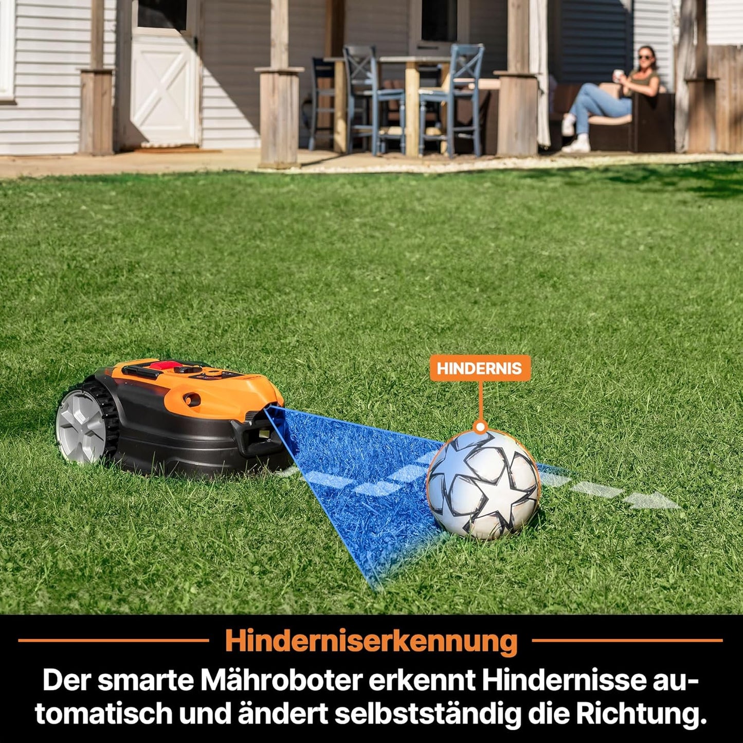 OcuMow 18 Mähroboter, Mähroboter 800㎡