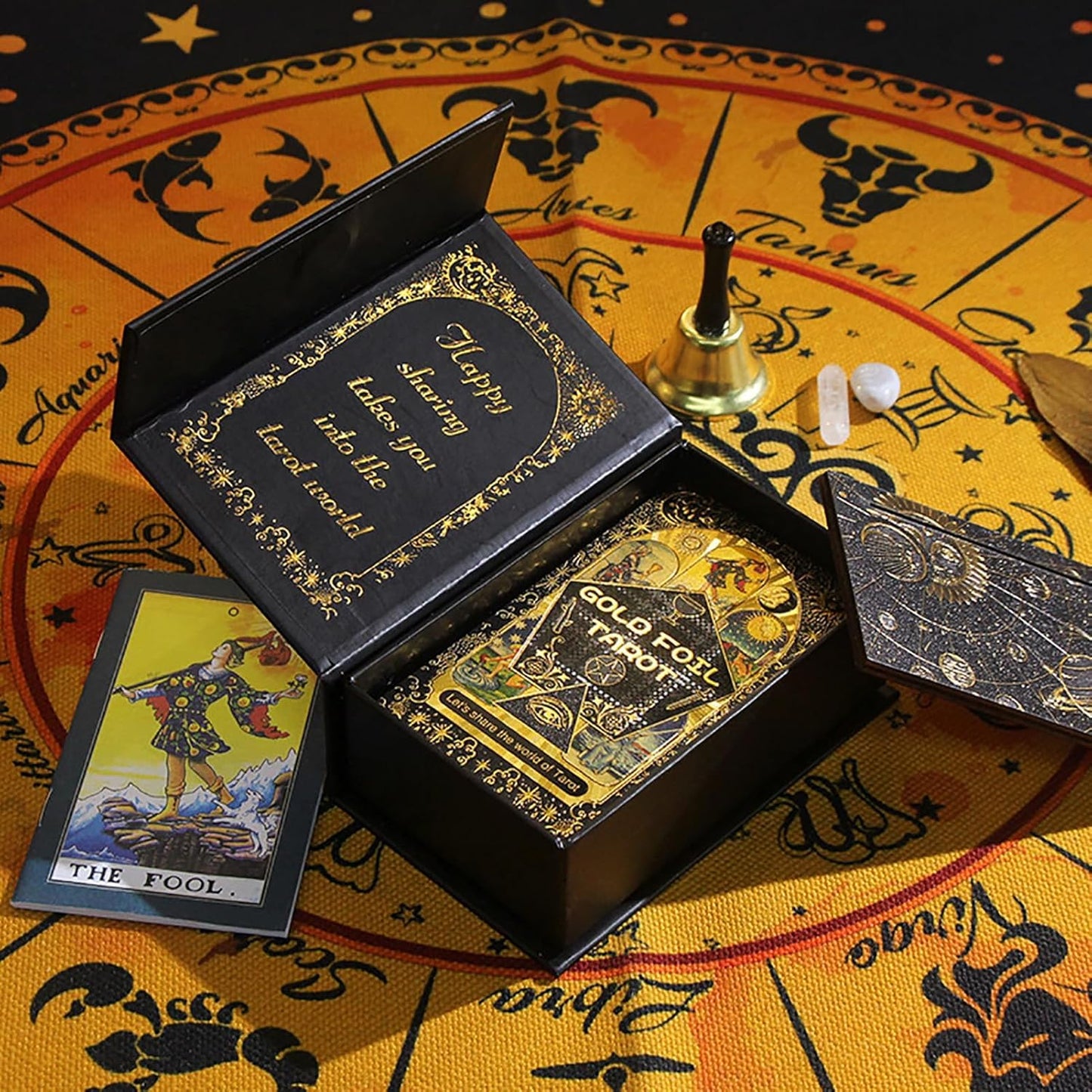 Tarotkarten-Set, Black Schwarz
