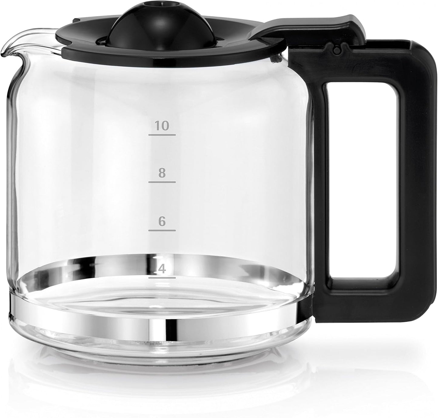 Stelio Aroma-Filterkaffeemaschine mit Glaskanne, Kaffeemaschine Glas