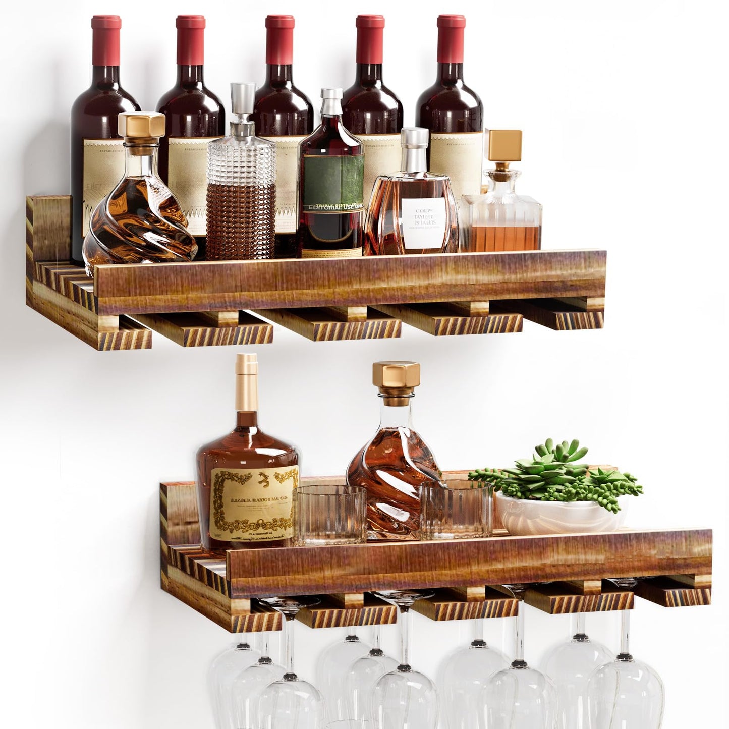2-teiliges Weinregal-Set