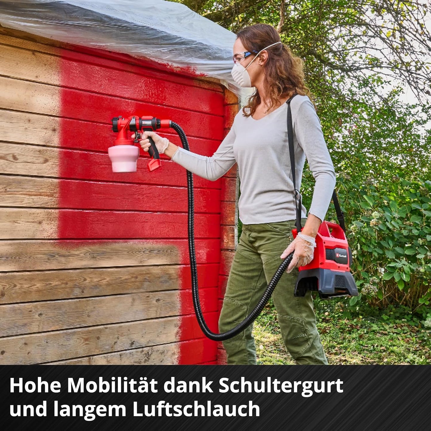 Akku-Farbsprühsystem TE-SY 18/90 Li-Solo, ohne Akku und Ladegerät