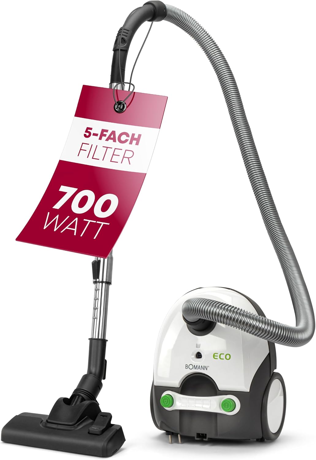 Bodenstaubsauger BS 9019 CB mit 5-Fach Mikrofiltersystem