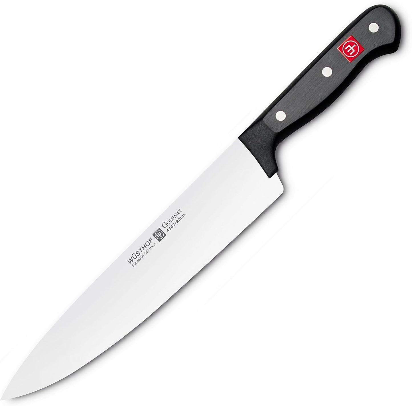 Gourmet Kochmesser 23 cm, Schwarz, 23 cm