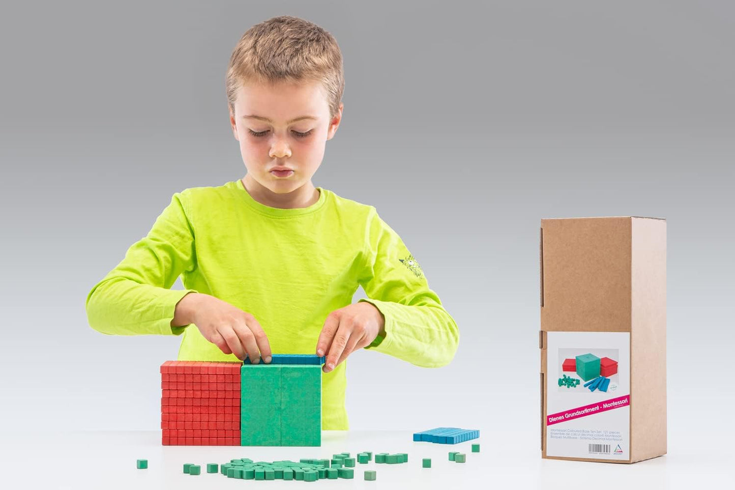 Montessori Grundsortiment zum Dezimalrechnen, Single