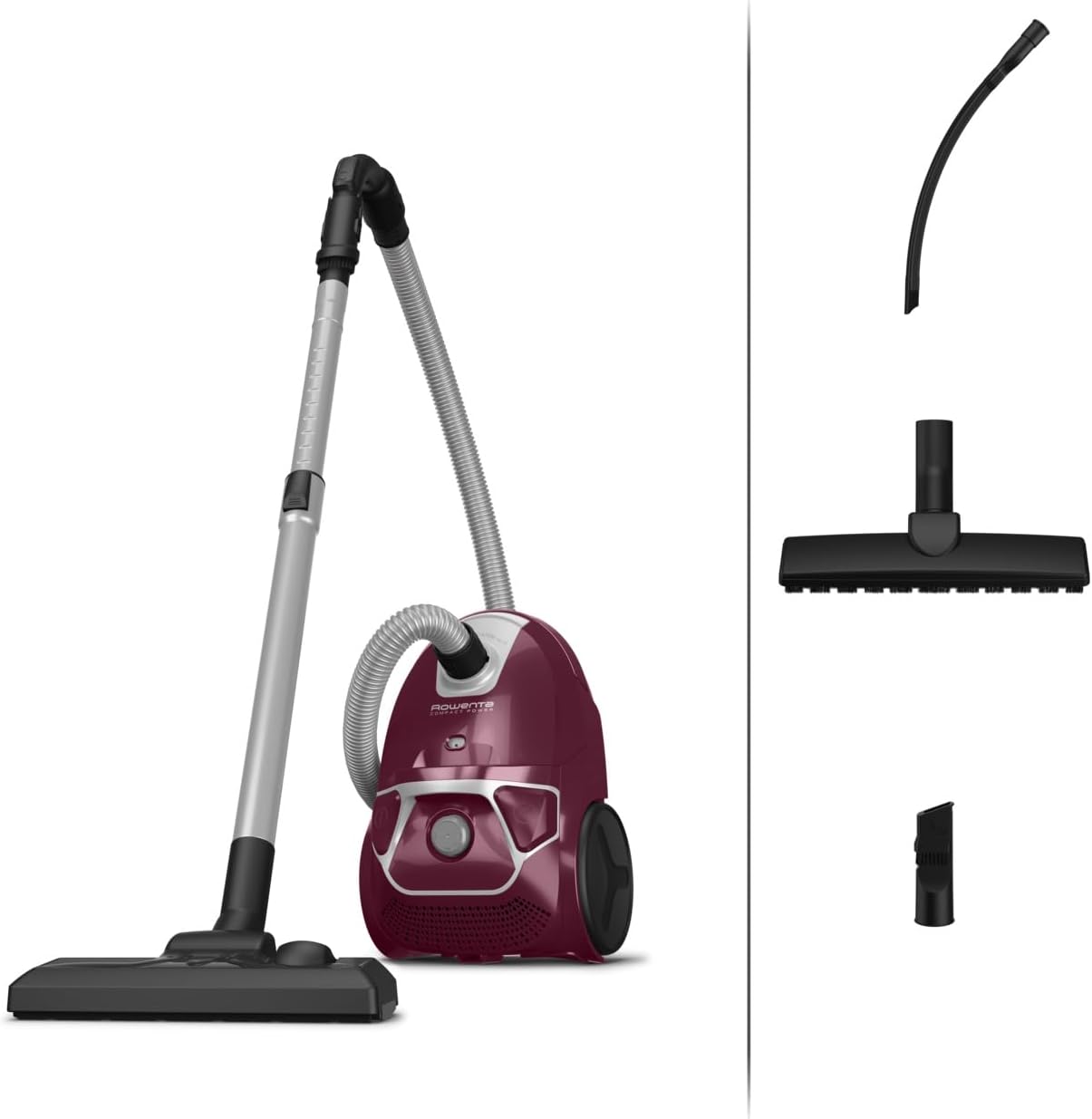 Compact Power RO3969, Dunkelrot/Silber | 750 W