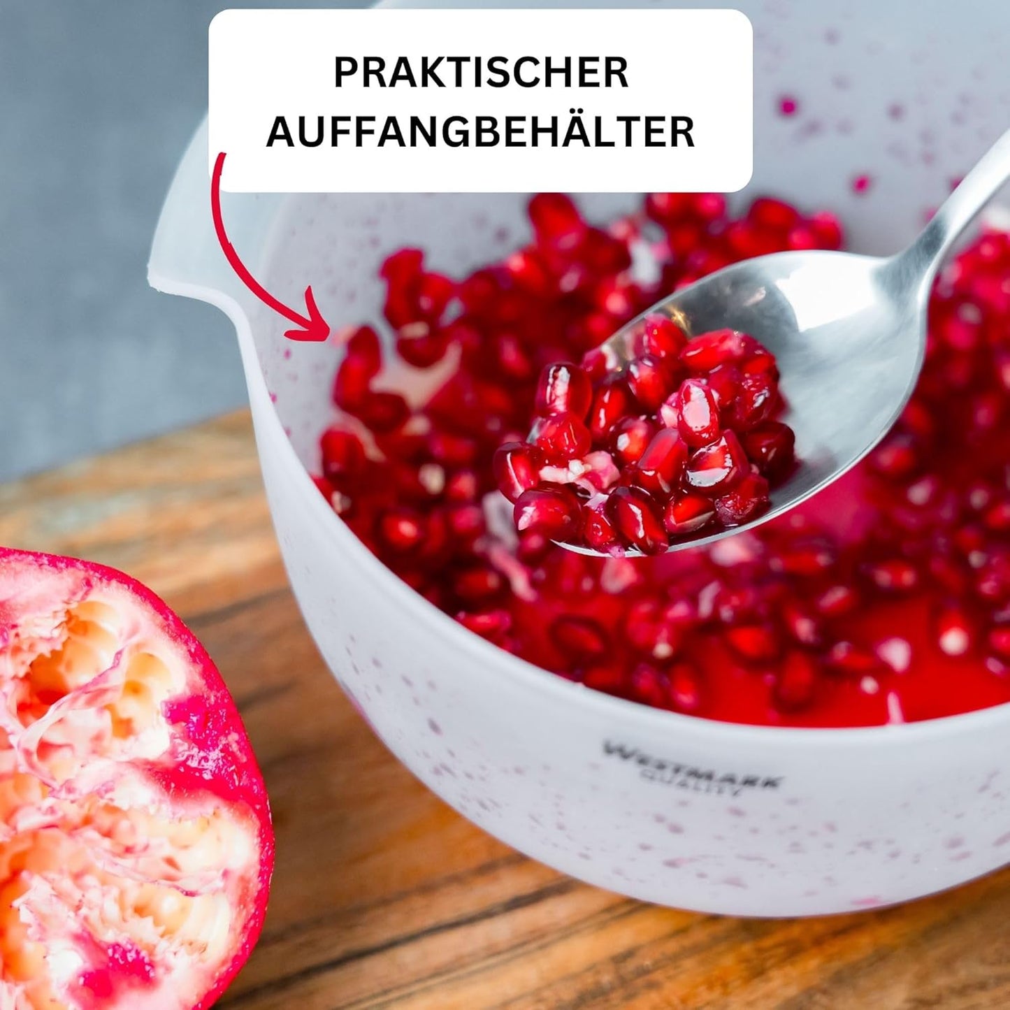 Granatapfel Entkerner