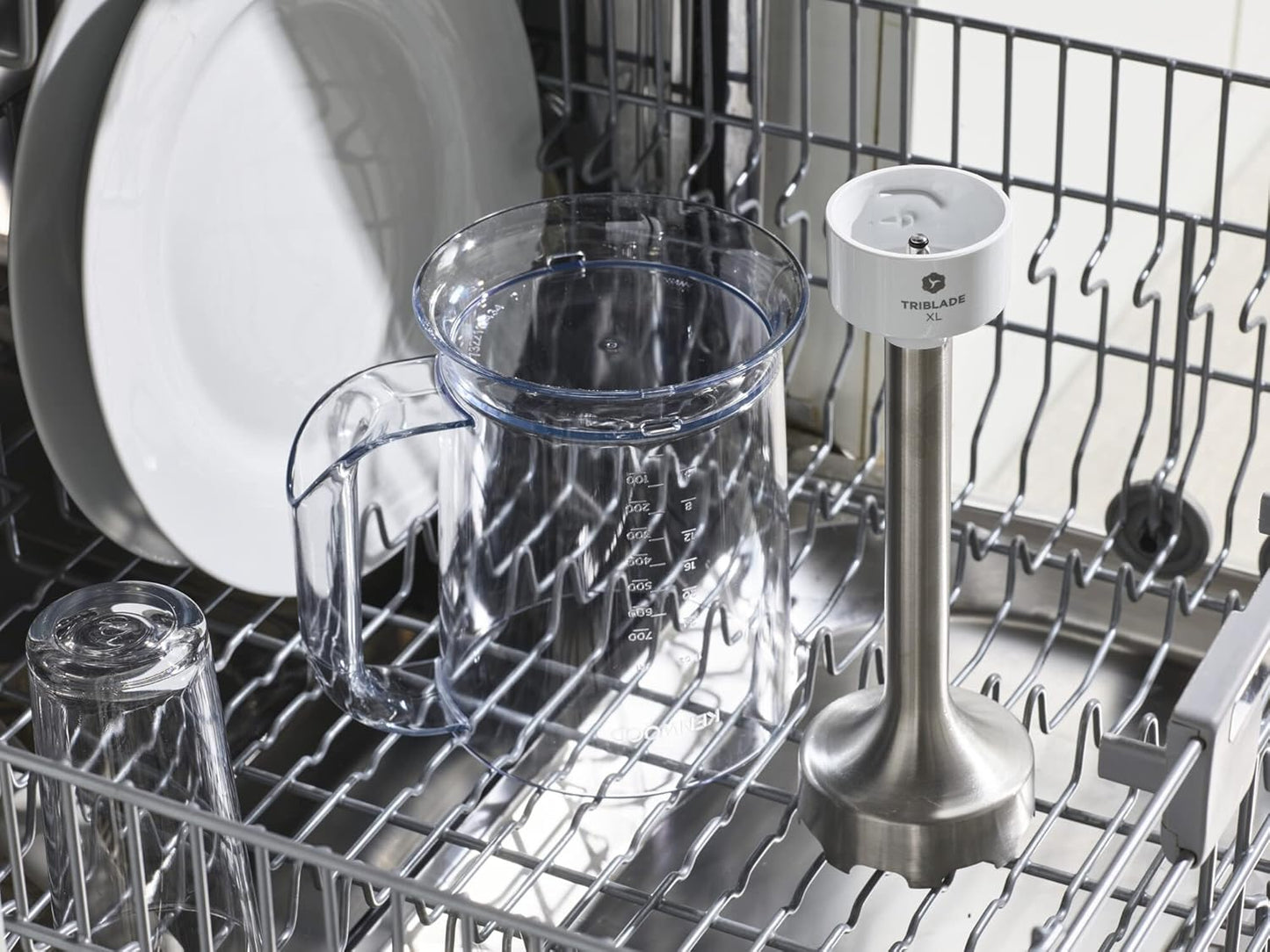 Stabmixer HBM40.002WH, HBM40.002WH Weiss/Grau 2