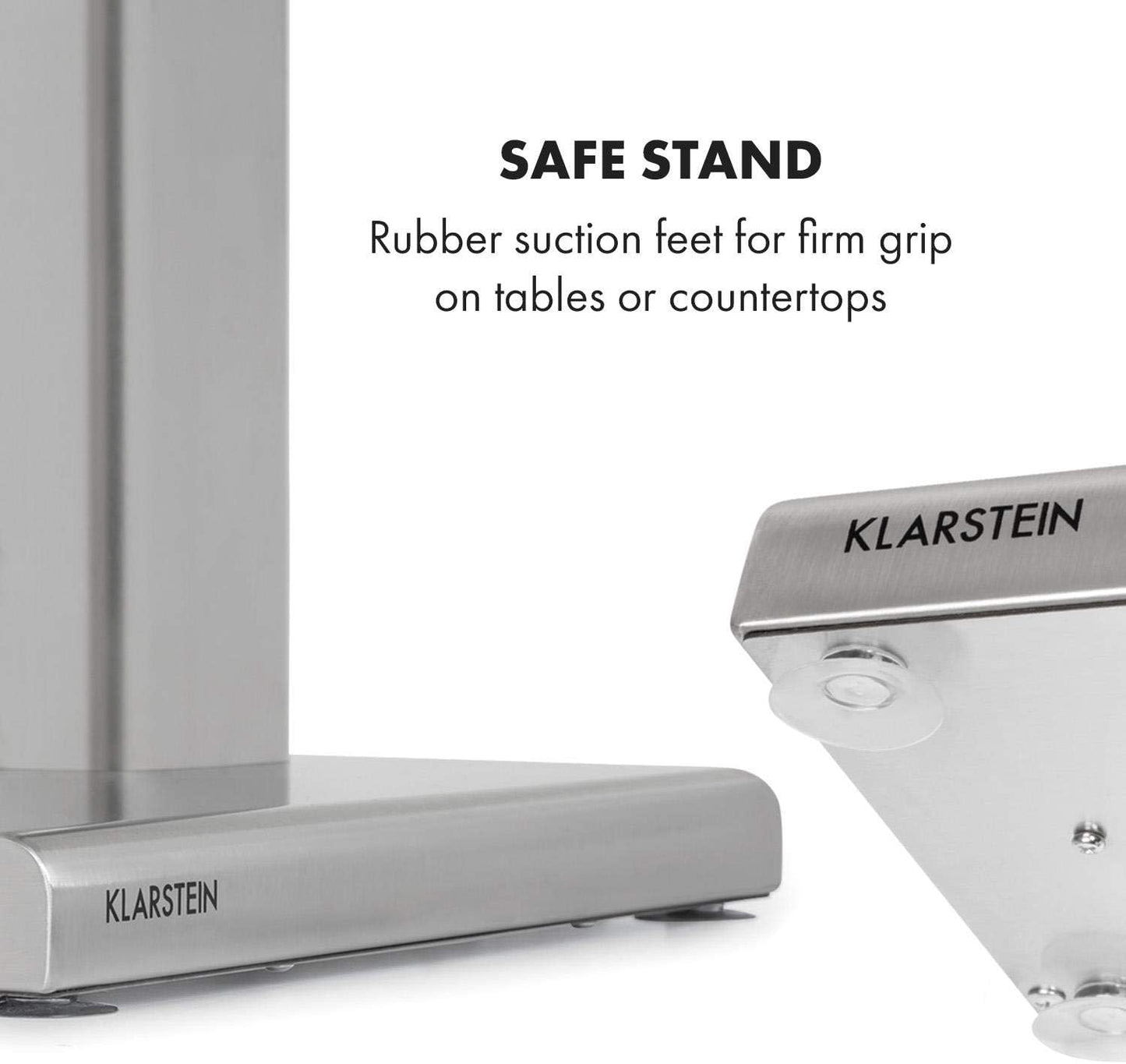 Kraftpaket II Pro Doppel-Drink-Mixer, Silberfarben