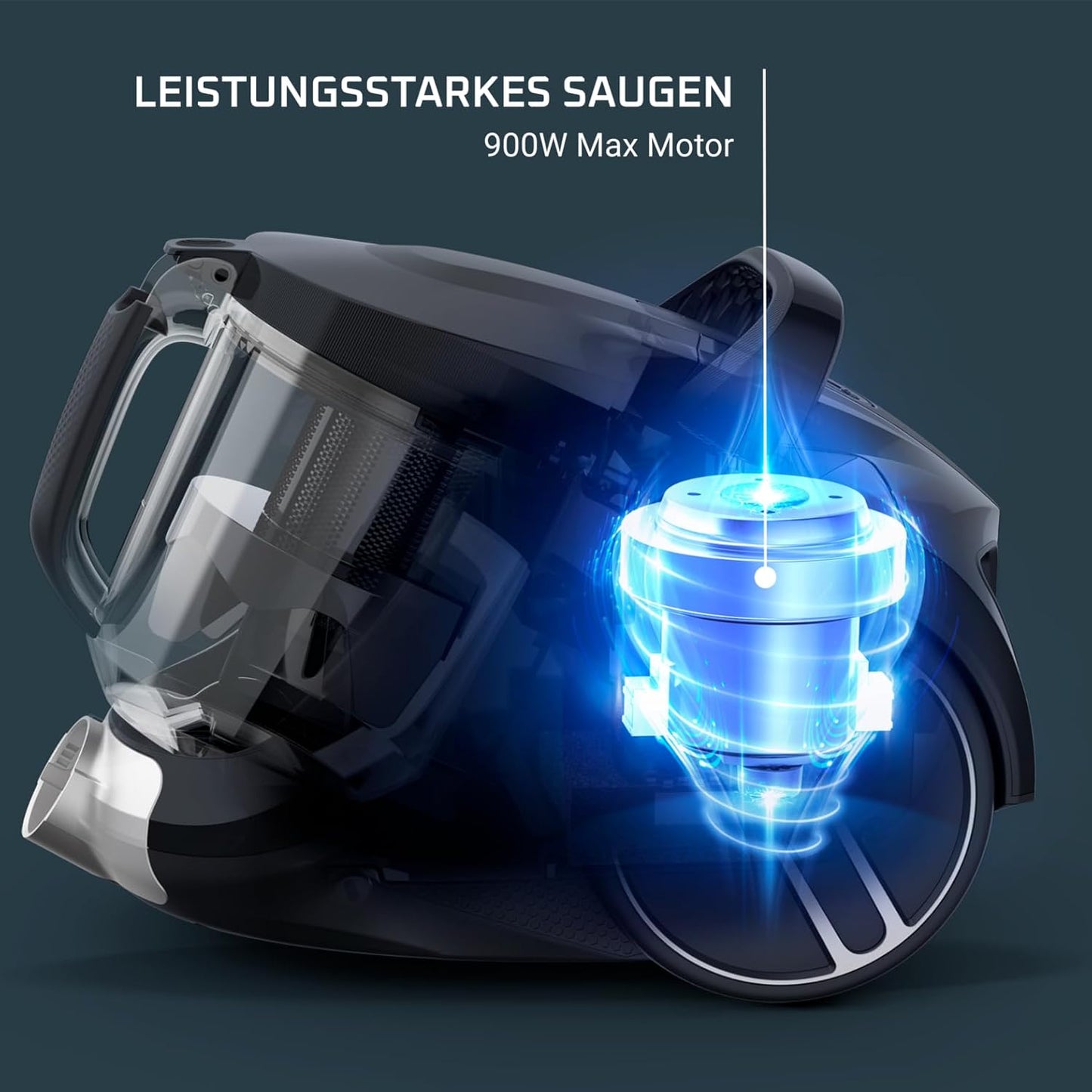 Beutelloser Bodenstaubsauger RO4B23 Compact Power XXL, [3] Fugendüse