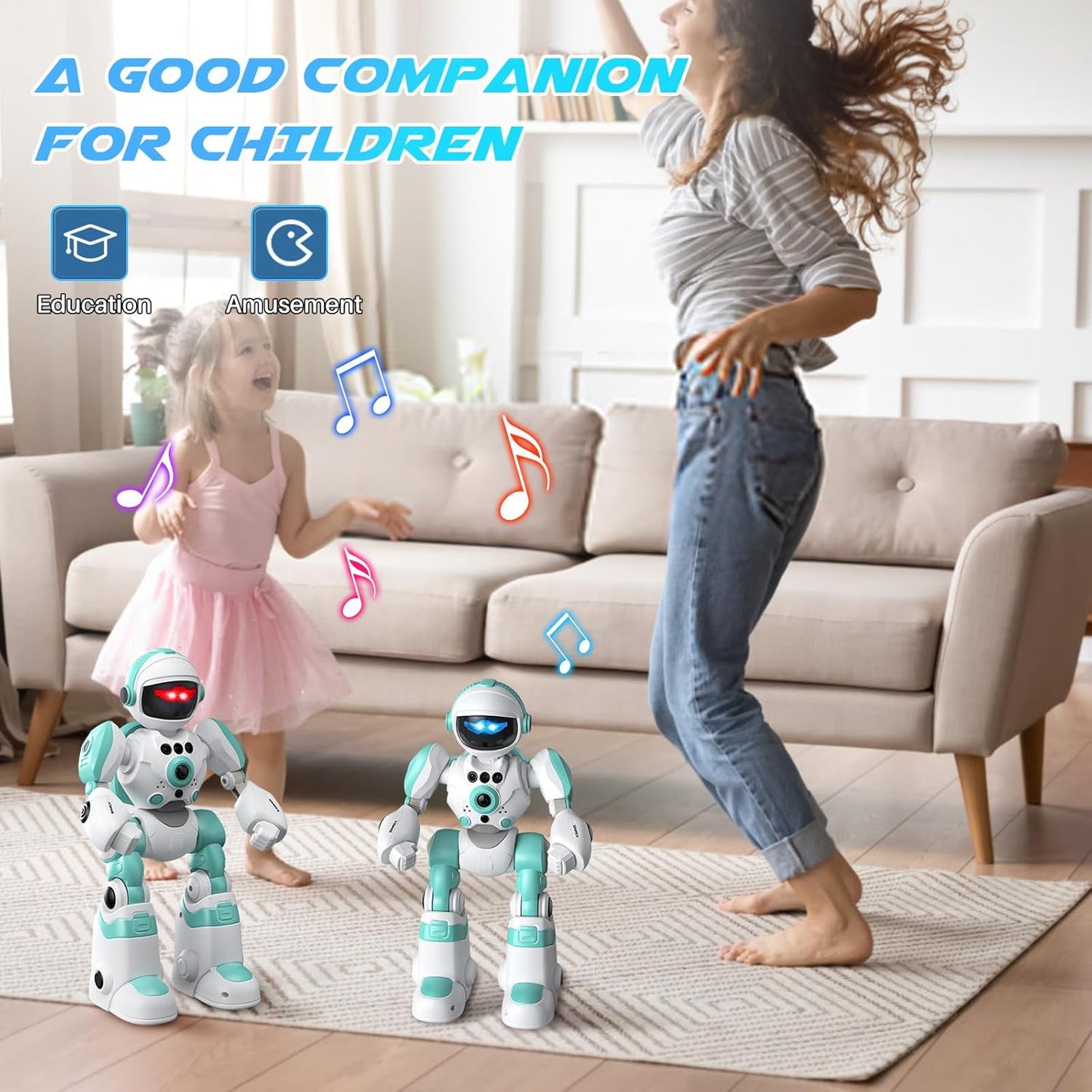 RC-Roboter mit Gestensensor und Musik