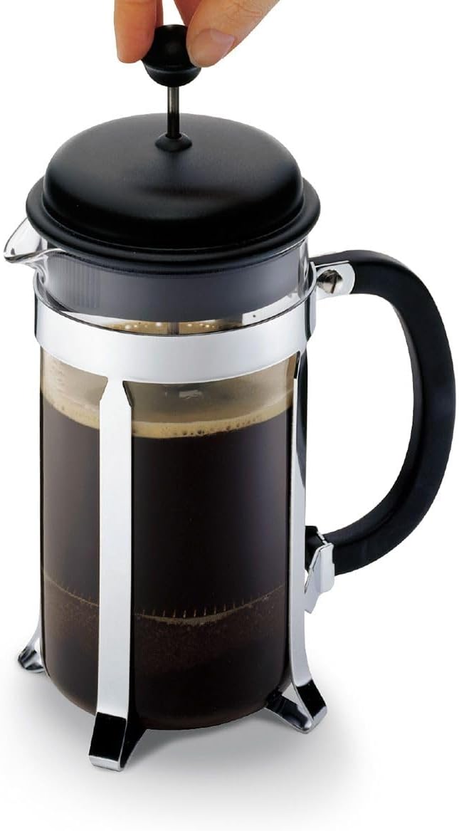 Caffettiera, 1.0 L Schwarz