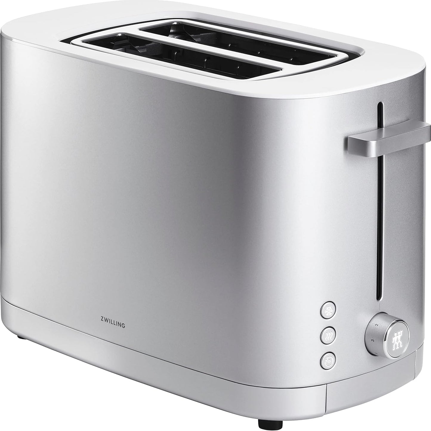 Enfinigy Toaster 2-Scheiben mit Automatikprogrammen, Silber ; ohne Aufsatz