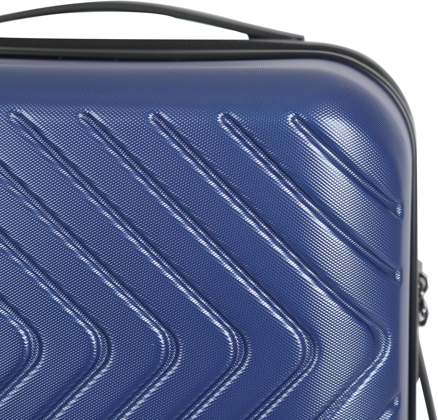 Newcom Handgepäckkoffer mit TSA-Schloss (50L), 20 Zoll Blau