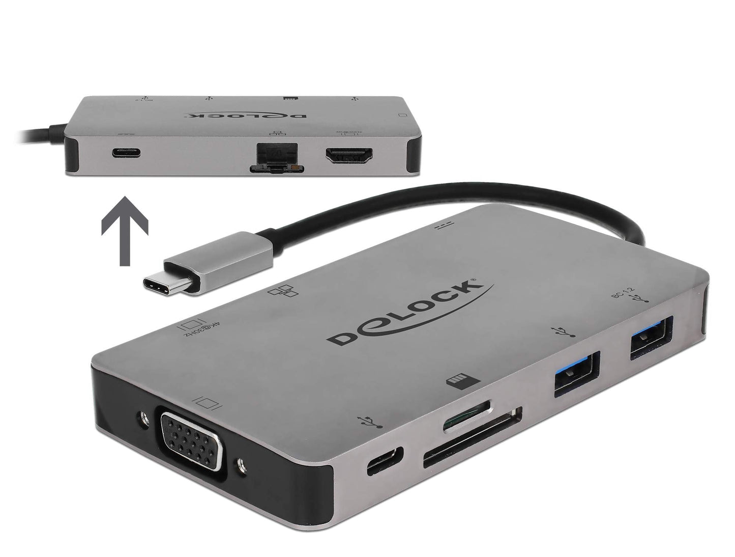 USB-C Dockingsstation 4K, Dockingstation
