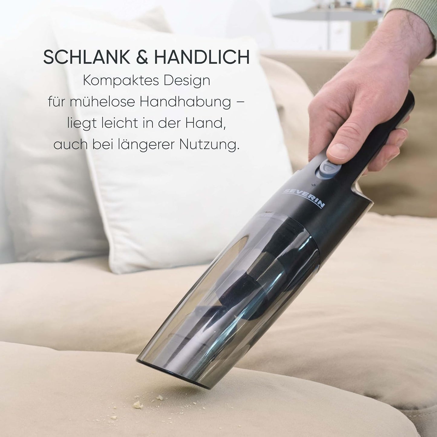 3-in-1 Akku-Handstaubsauger HV 7132, 3-in-1 mit Aufbewahrungsstation