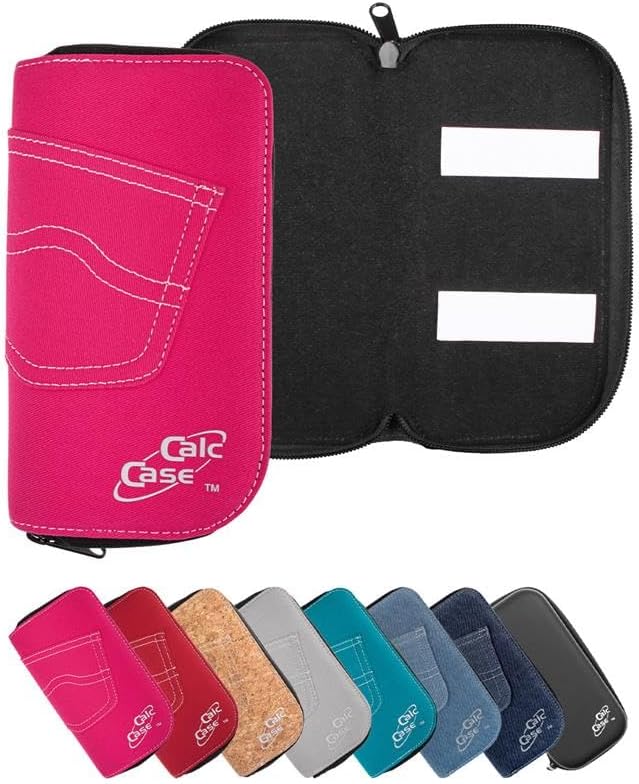FX 991DE X Schulrechner mit Schutztasche, Pink