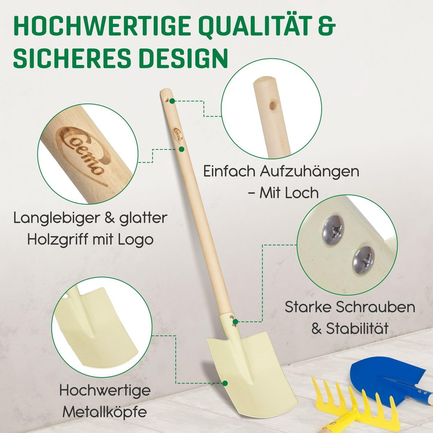 Kinder-Gartenset ab 3 Jahren
