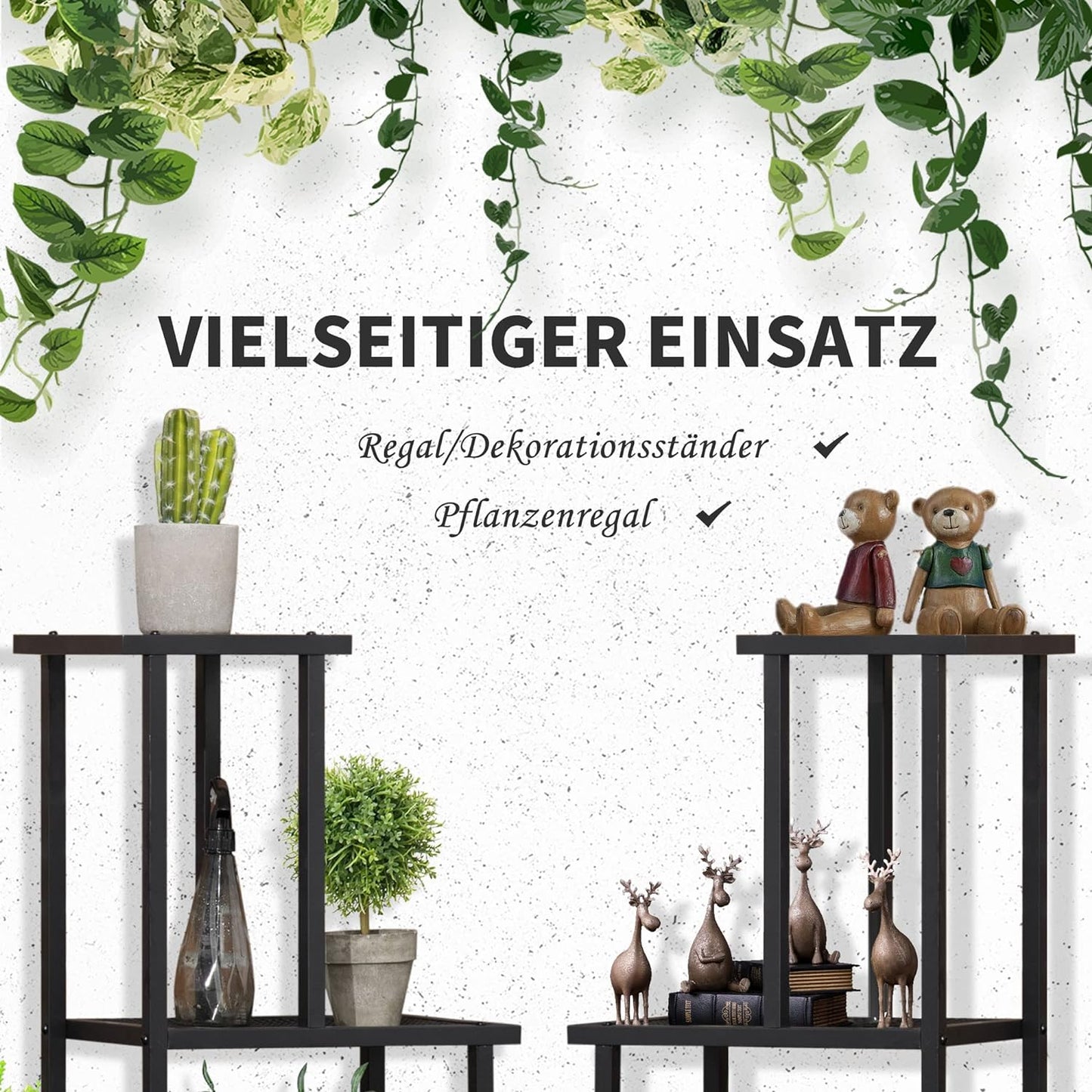 Pflanzenständer mit 4 Stufen