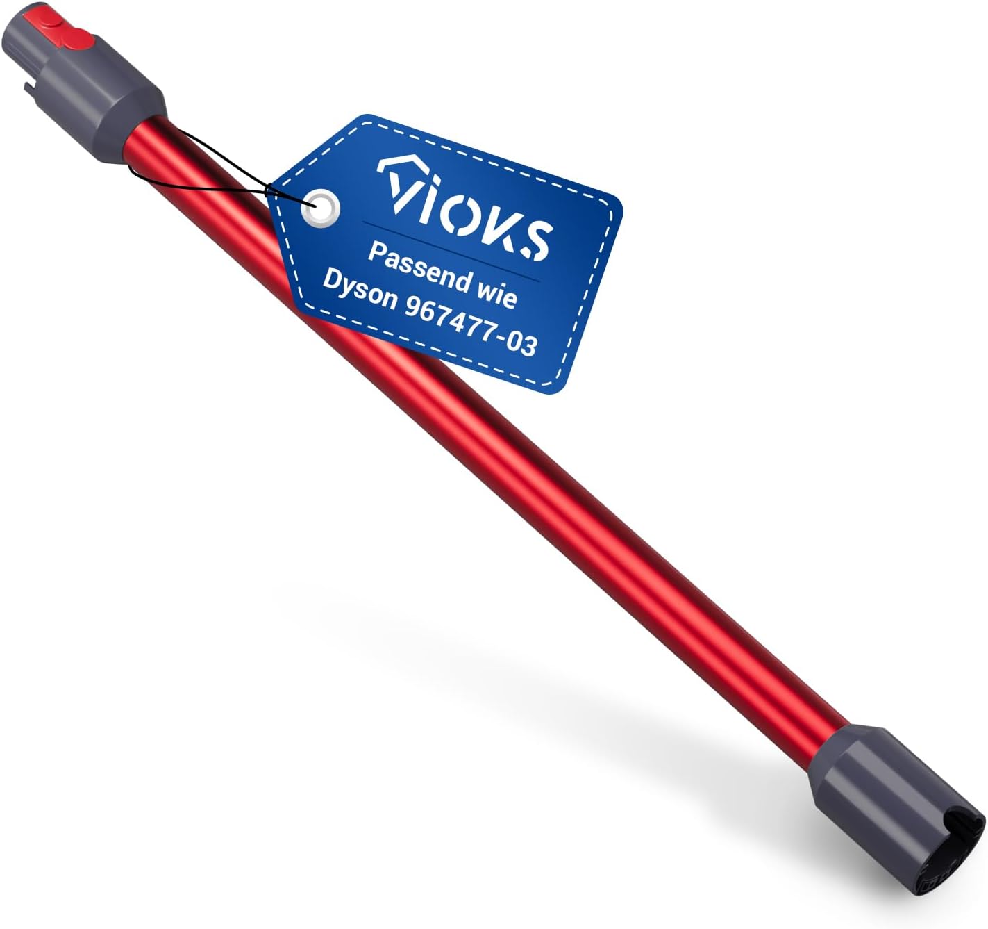 Staubsauger-Verlängerungsrohr für Dyson V-Serie, Rot